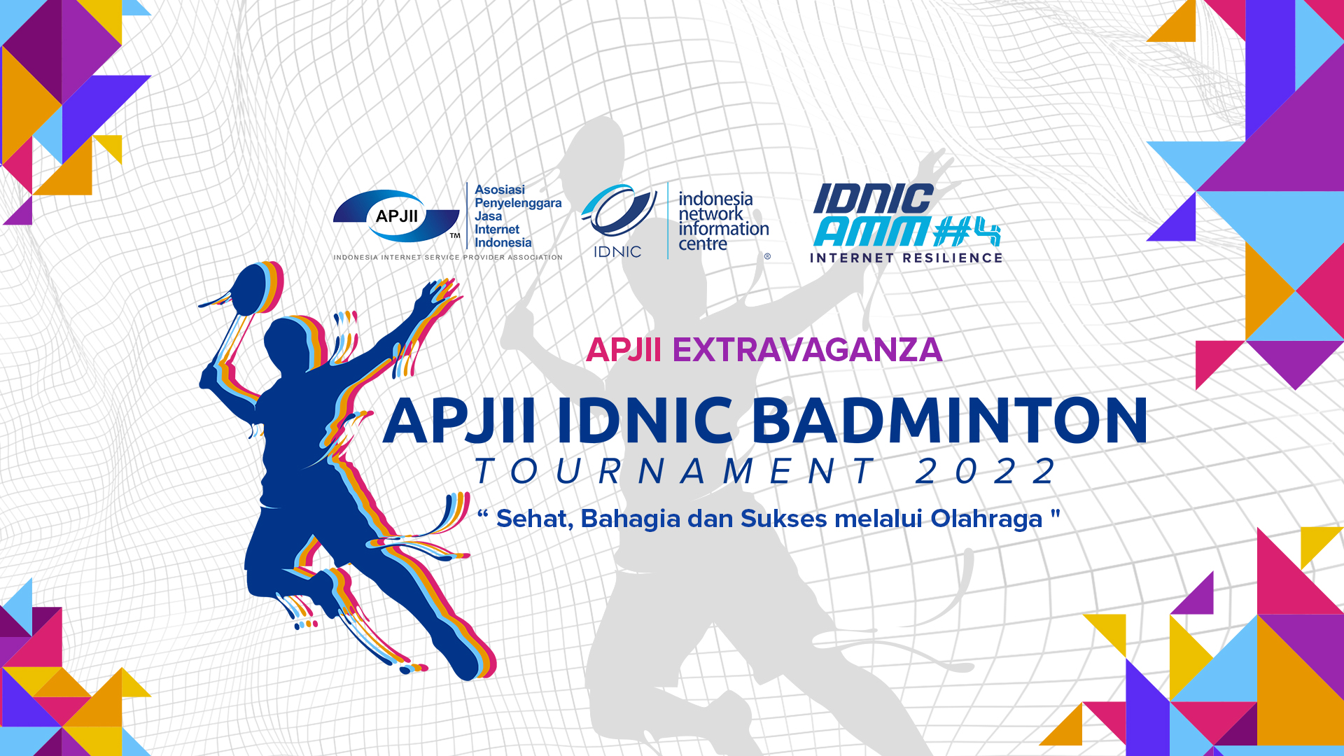 Extravaganza APJII IDNIC Badminton Tournament 2022
