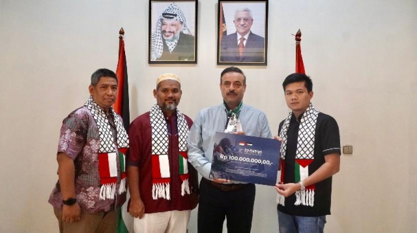 Wujud Solidaritas APJII Serahkan Donasi Kemanusiaan untuk Palestina